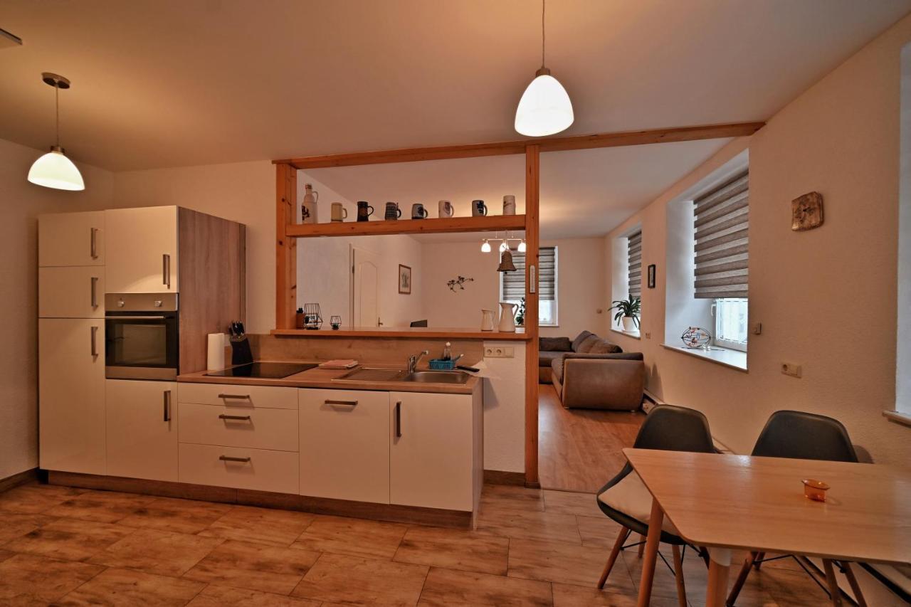 Ferienwohnung Alte Schule Bad Brambach Exterior foto